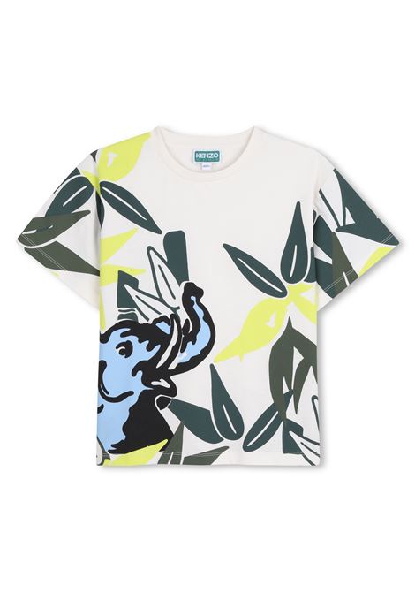 T-shirt con stampa KENZO KIDS | K61885117